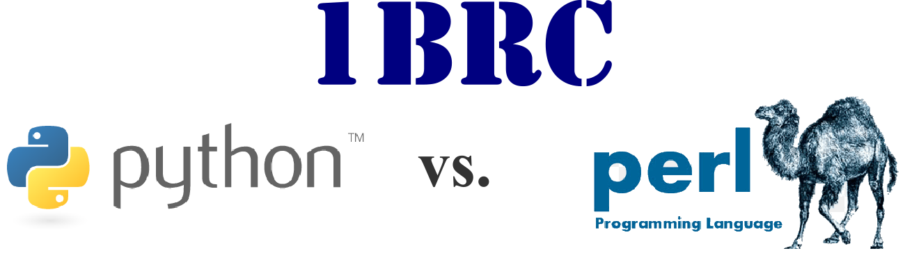 1BRC - Python vs. Perl 1BRC - Python vs. Perl