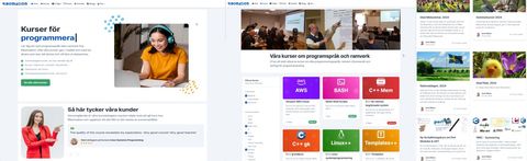 Ny och uppdaterad webbplats