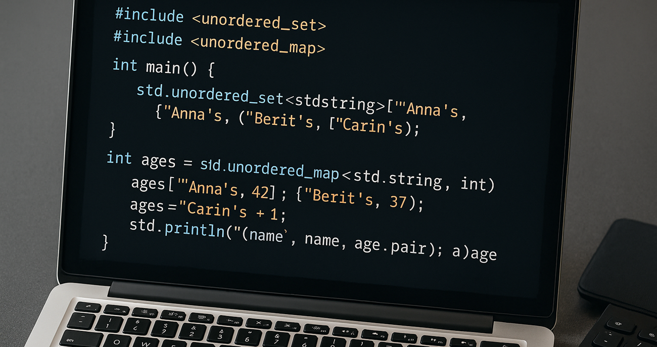 Så här använder du hash-table containers i C++