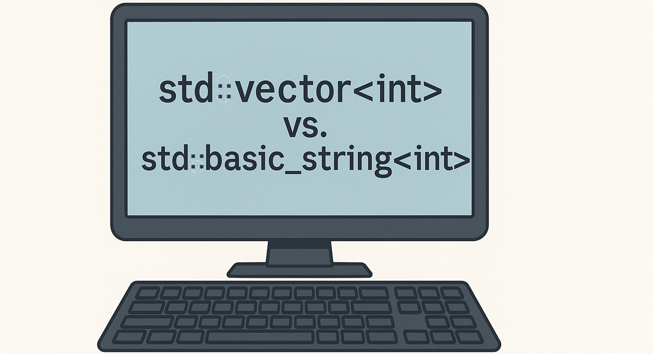 Visste du att string kan användas som en vector