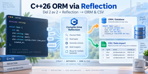 C++26 ORM via Reflection