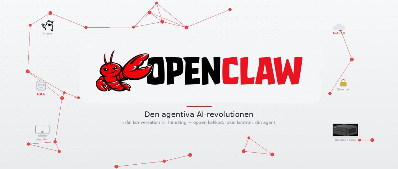 OpenClaw - Det ska vara en hummer i år